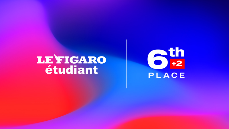 Bachelor en Management 6e du classement Figaro Etudiant 2025 Bachelor en Management 6e du classement Figaro Etudiant 2025