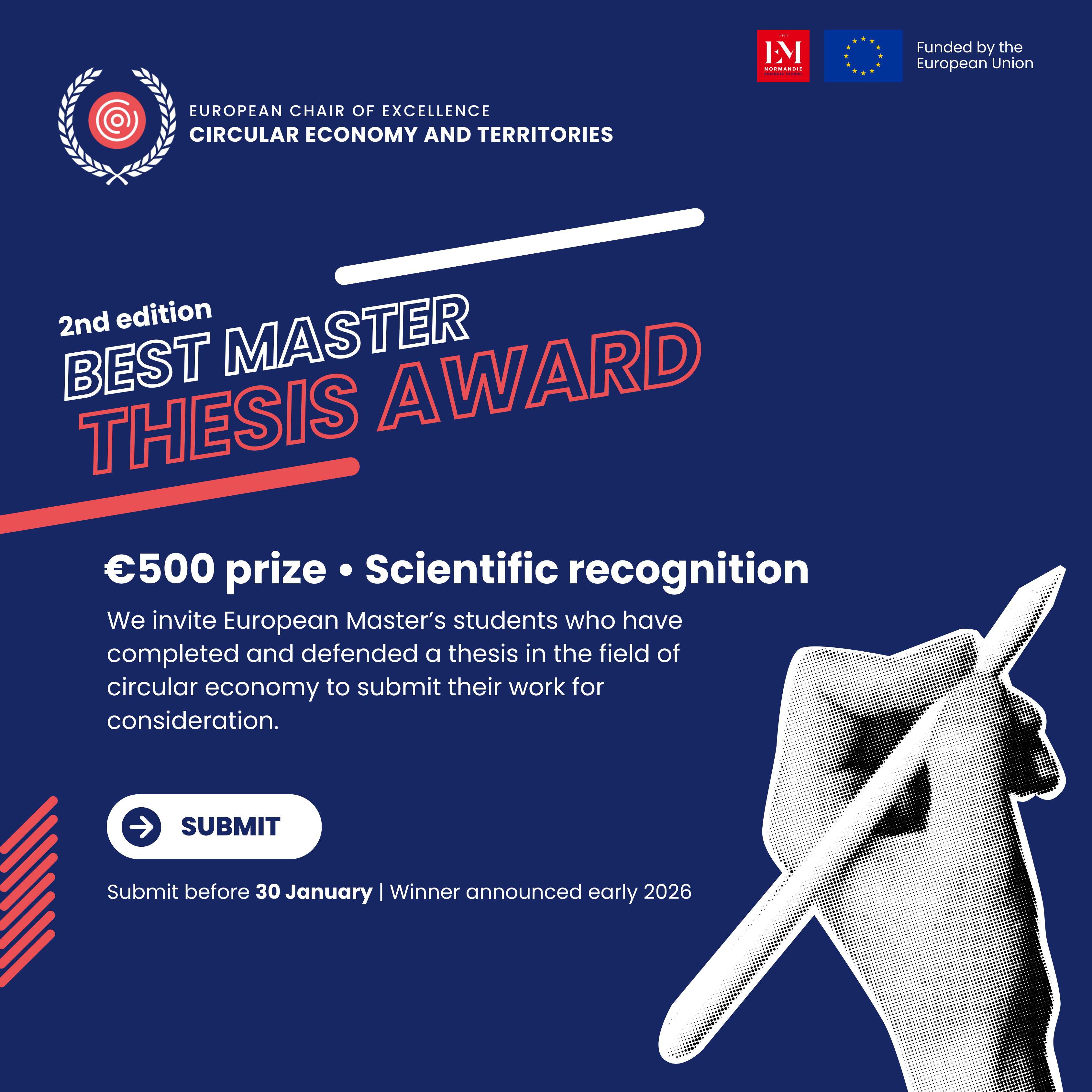 2nd Best master thesis award