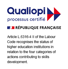 Qualiopi certification with informations Qualiopi certification with informations