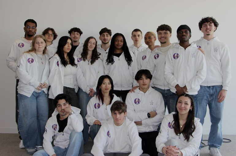Membres de l'association Hit'EM 2024-2025