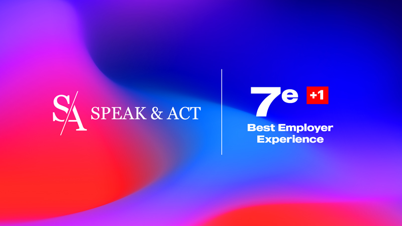 Spaek&Act Best Employer Experience 2025 Spaek&Act Best Employer Experience 2025