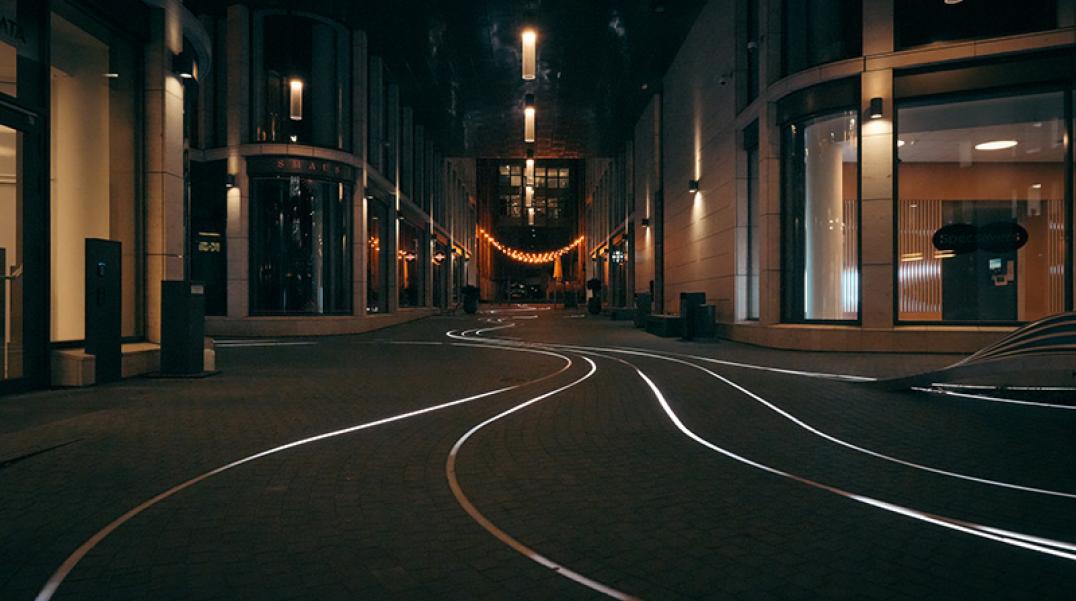 Oslo city by night