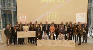 La Fondation EM Normandie apporte son soutien financier à 214 étudiants de l’école