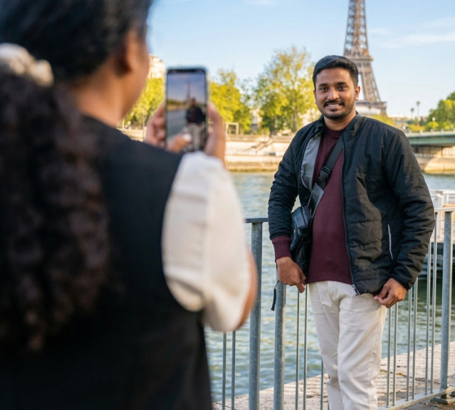 Indian student in France